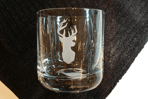 Gravur auf Glas