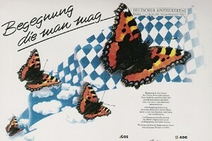 Schmetterlinge, Technik: Airbrush