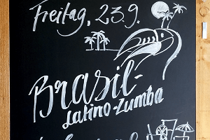 Lettering mit Flüssigkreide