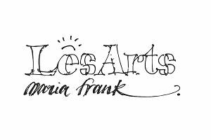 Lettering LesArts Logo
