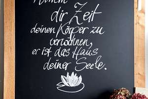 Lettering mit Flüssigkreide