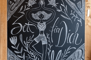 Lettering mit Flüssigkreide