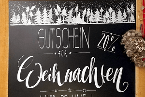 Lettering mit Flüssigkreide