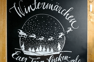 Lettering mit Flüssigkreide