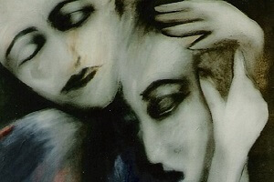 Titel: Mama, Technik: Acryl auf Leinwand