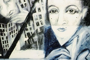 Titel: The Flood, Technik: Acryl auf Leinwand, Quelle: Album Cover Peter Gabriel