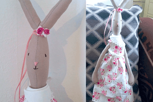 Stoffhase nach Tilda
